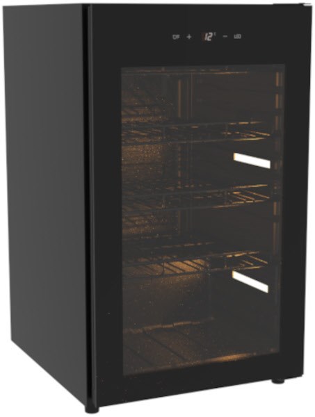 Image of WKS57DO Weintemperierschrank schwarz