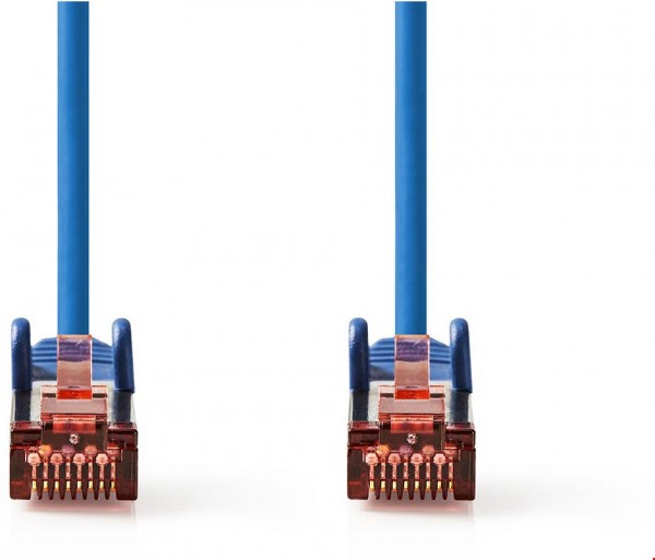 CCGL85221BU025 Netzwerkkabel (0,25m), Cat.6 S/FTP blau