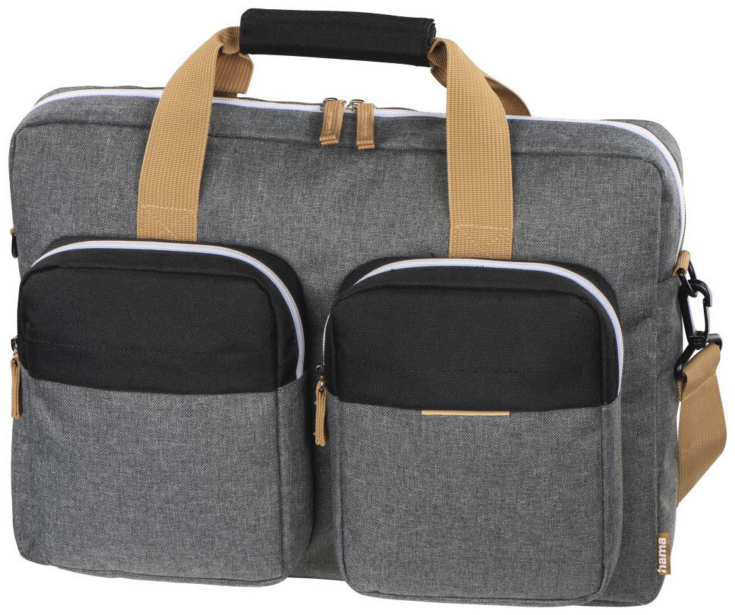 Laptop-Tasche Florenz II bis 40 cm (15,6") grau/schwarz