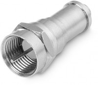 Abschlusswiderstand 75 Ohm silber
