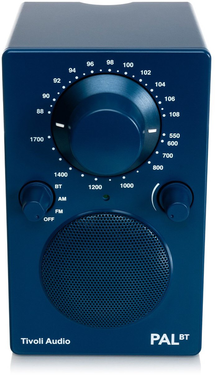 PAL BT Kofferradio hochglanz blau