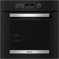 H 2468 B Einbaubackofen obsidianschwarz/edelstahl-look