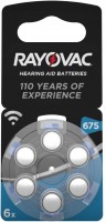 Rayovac Acoustic Special 675AU Knopfzelle