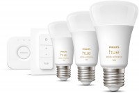 Hue White Ambiance E27 3er Set LED-Leuchtmittel inkl. Dimmschalter