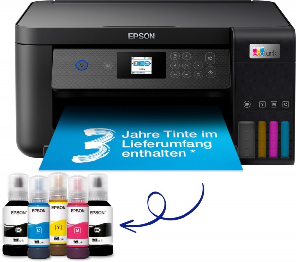 EcoTank ET-2850 Multifunktionsgerät Tinte schwarz