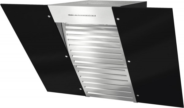 DA 6086 W Wing Wand-Dunstabzugshaube obsidianschwarz