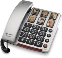 BigTel 40 Plus Schnurgebundenes Telefon silber