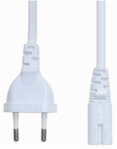 NK 10 Netzkabel (1,5m) weiß