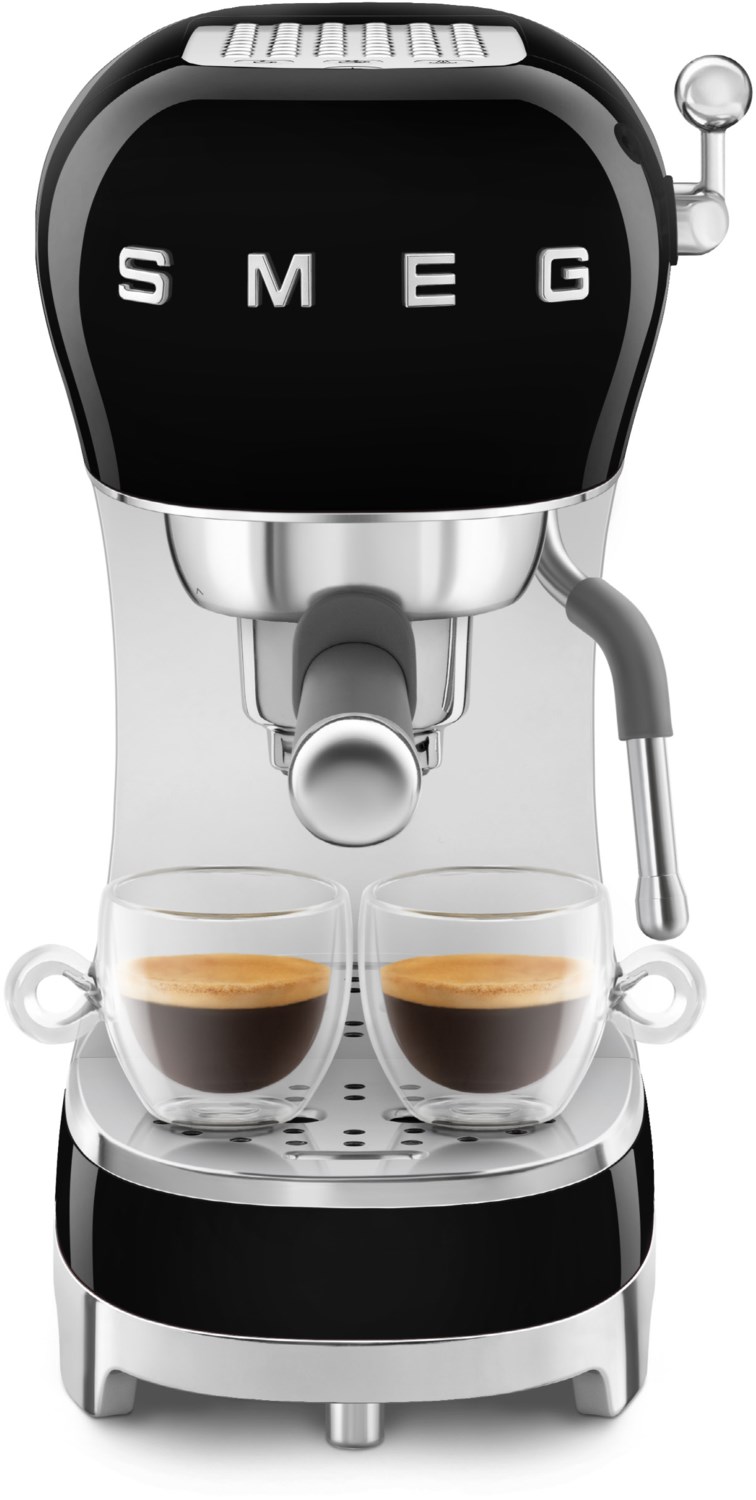 ECF02BLEU Siebträgermaschine schwarz