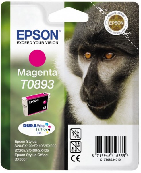 T 0893 Tinte DURABrite Ultra magenta