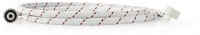 WAIH3434SH1N25 Nylon-Zulaufschlauch 3/4" gerade, 3/4" gewinkelt (2,5m) weiß/rot