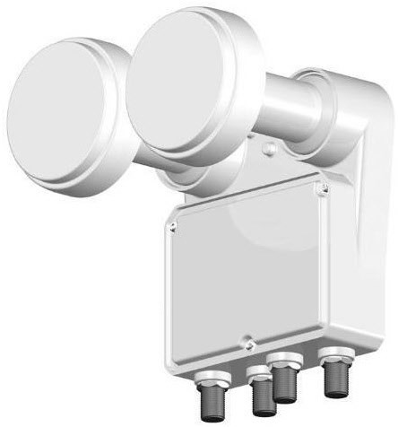 Monoblock Quad 4,3° Quad-LNB Universal