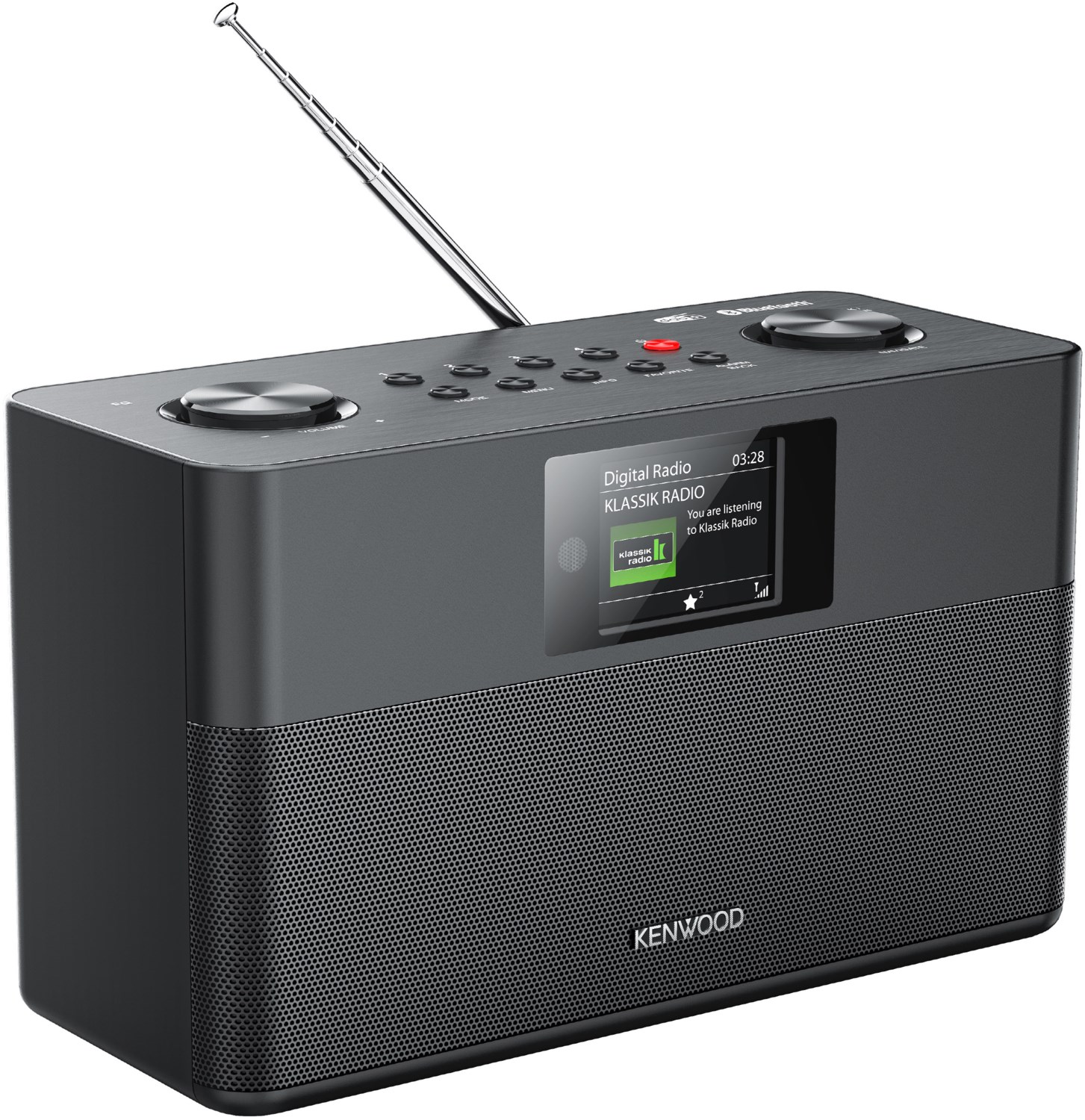 CR-ST85DAB-B DAB Radioempfänger schwarz