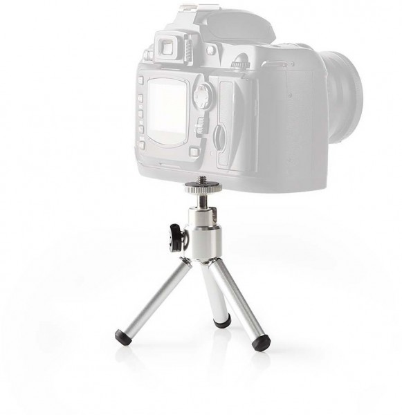 TPOD1000GY Mini-Stativ (134cm) schwarz/silber